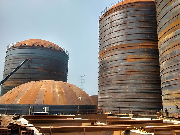 岚县焦粉钢板仓